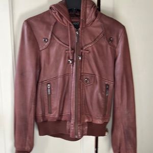 Soft leather could use some cleaning